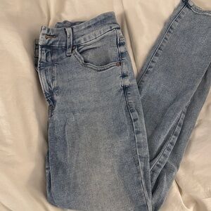 Express skinny high rise ultra stretch jean